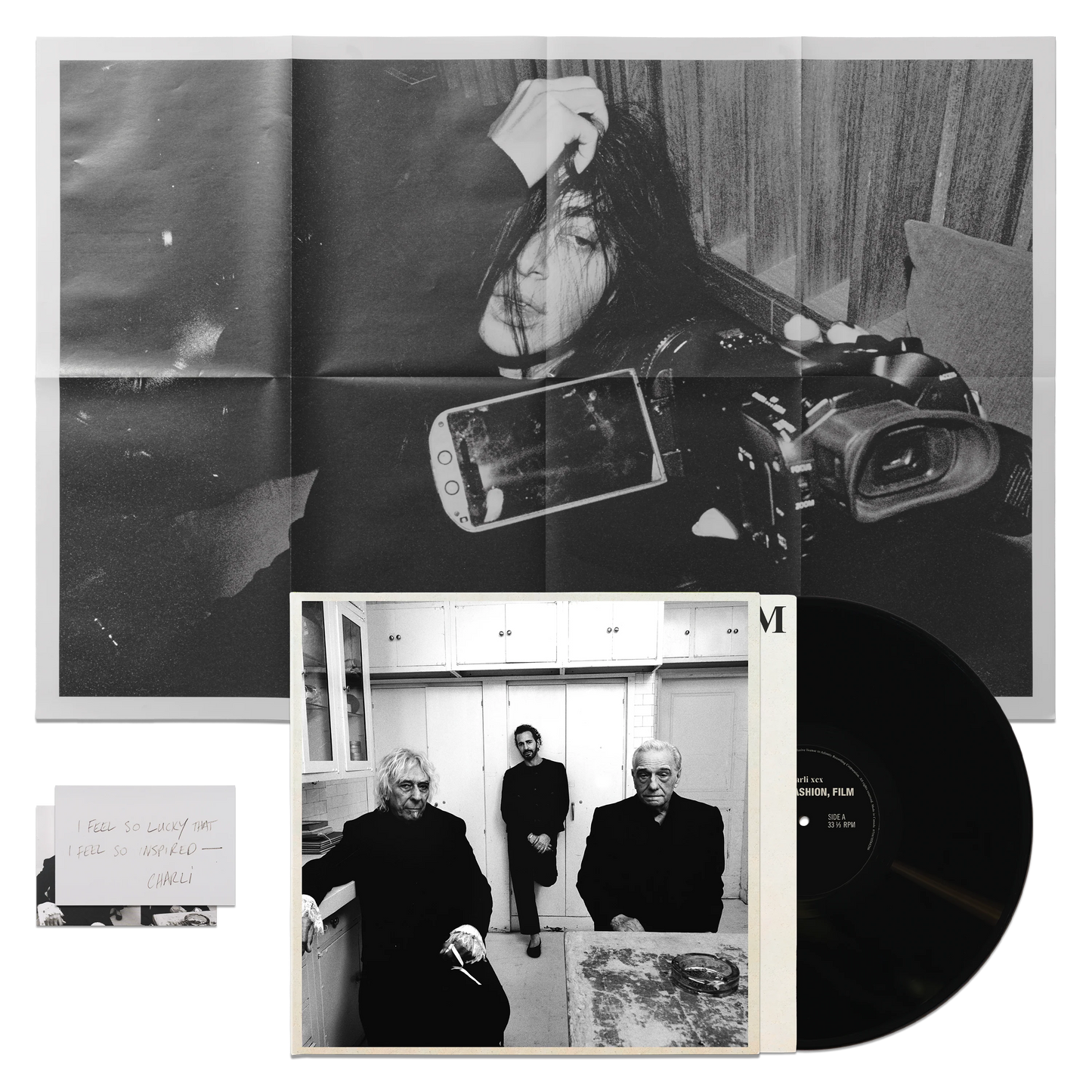 Charli xcx - Music, Fashion, Film (HMV Exclusive Black Ice Glitter Vinyl)