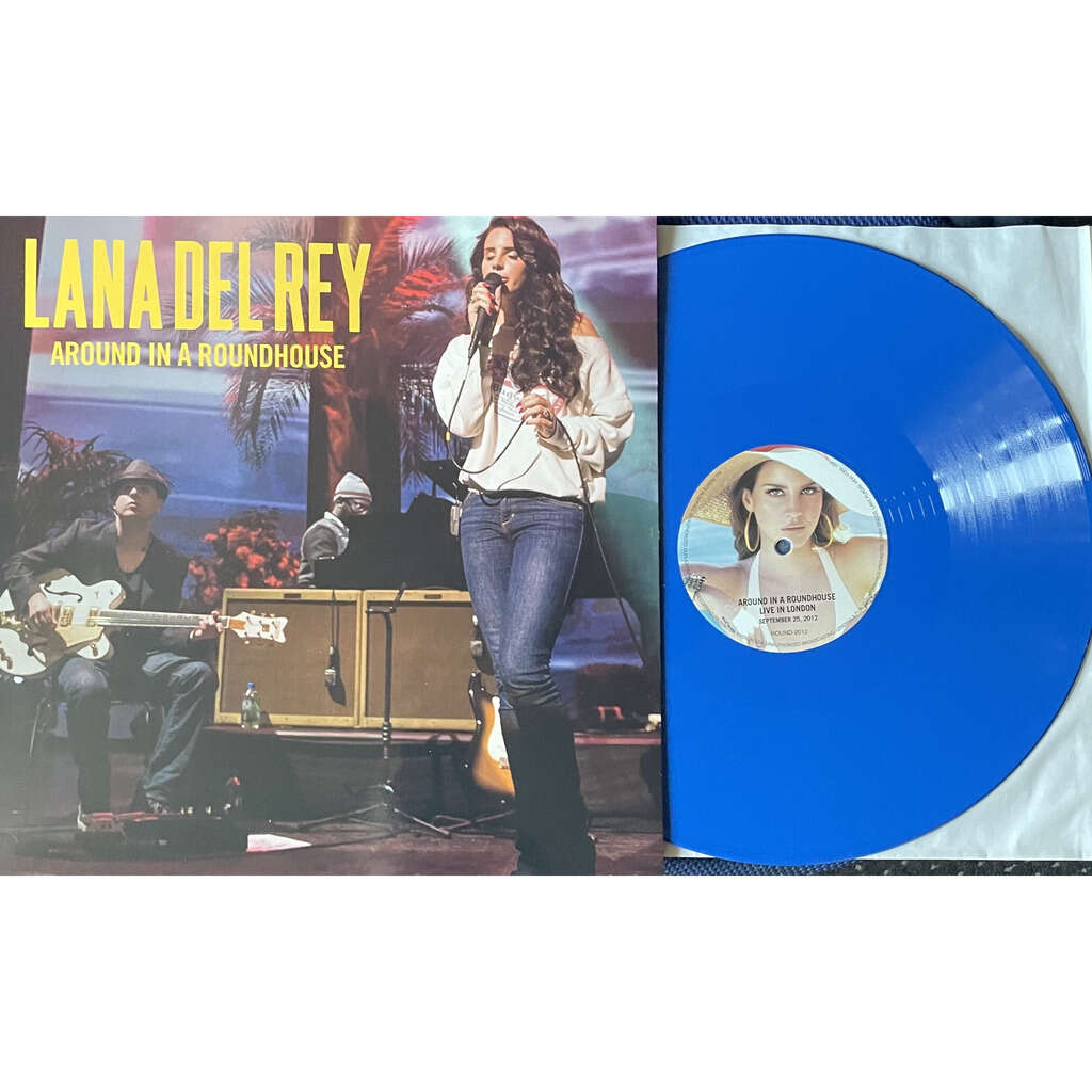 Lana Del Rey - Around In A Roundhouse (Blue Colored LP)