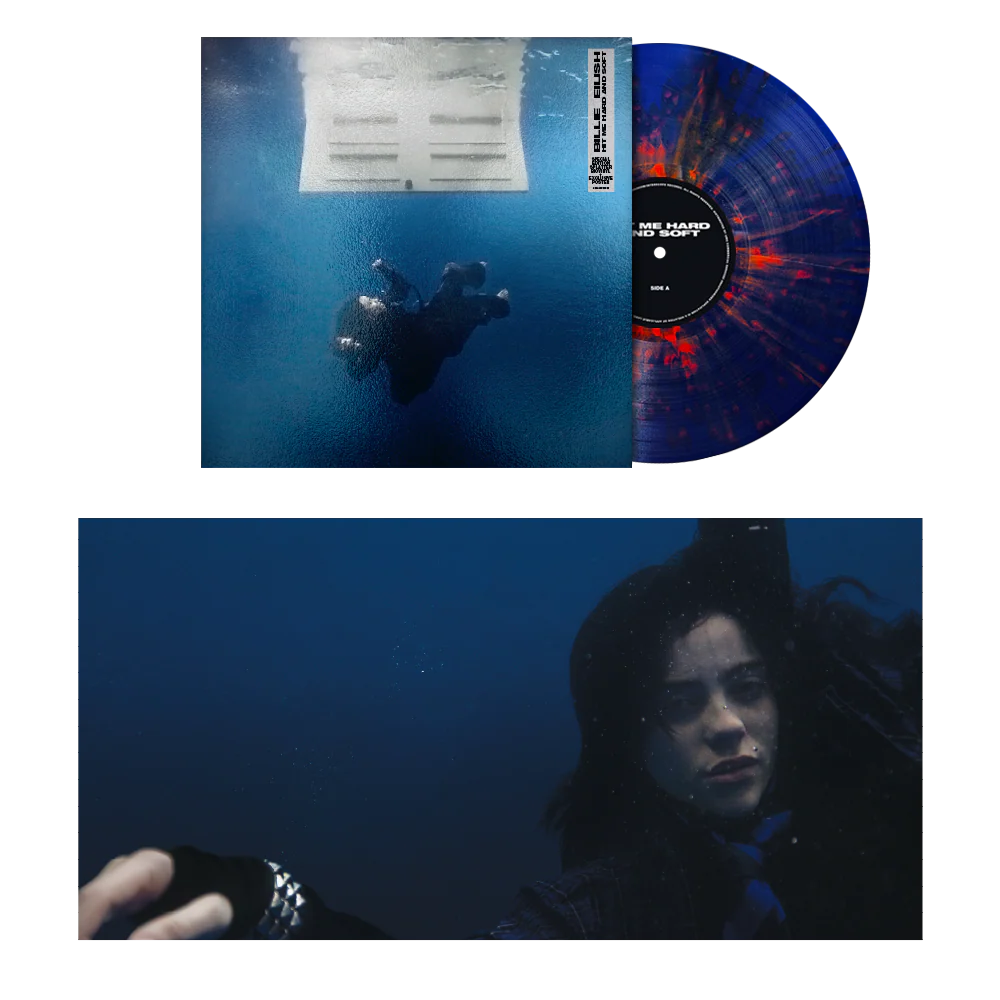 Billie Eilish - Hit Me Hard And Soft: Anniversary Edition (Dark Blue/Orange Splatter LP)