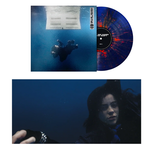 Billie Eilish - Hit Me Hard And Soft: Anniversary Edition (Dark Blue/Orange Splatter LP)