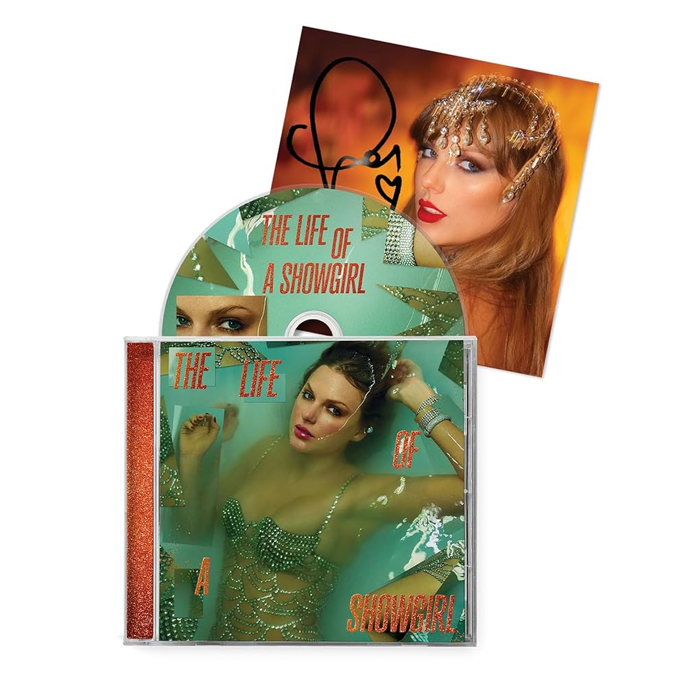 Taylor Swift - The Life Of A Showgirl (CD + Signed Art Card: Photo 1)