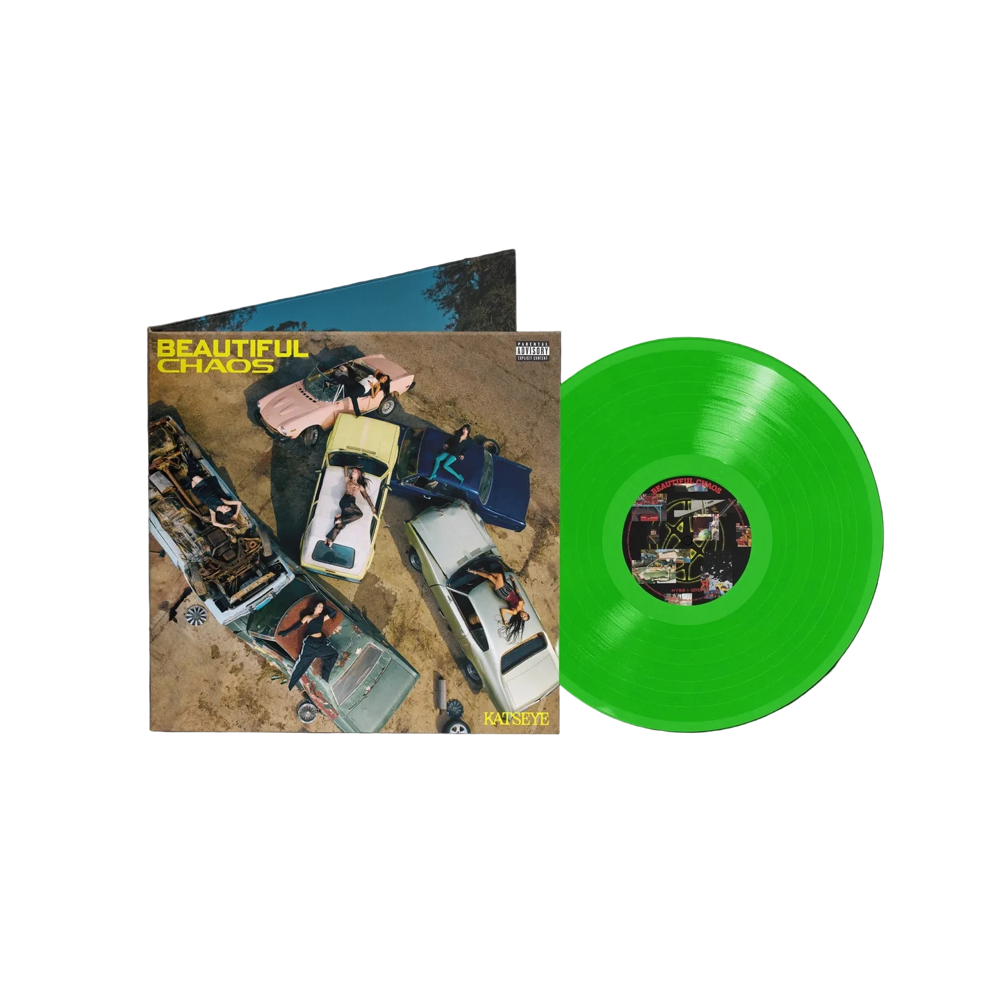 KATSEYE - Beautiful Chaos (Neon Lime LP)