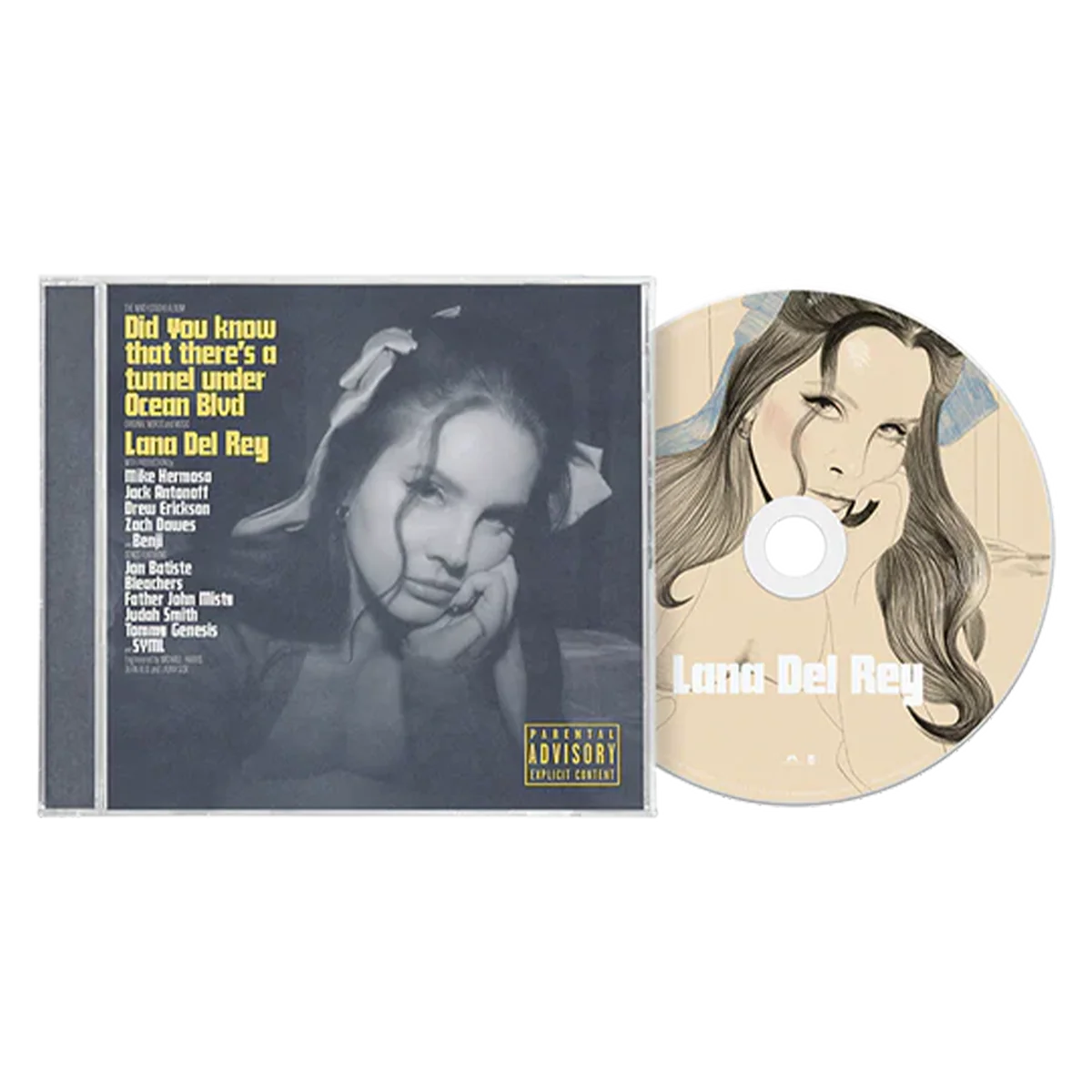 Lana Del Rey - Did You Know That There's A Tunnel Under Ocean Blvd CD