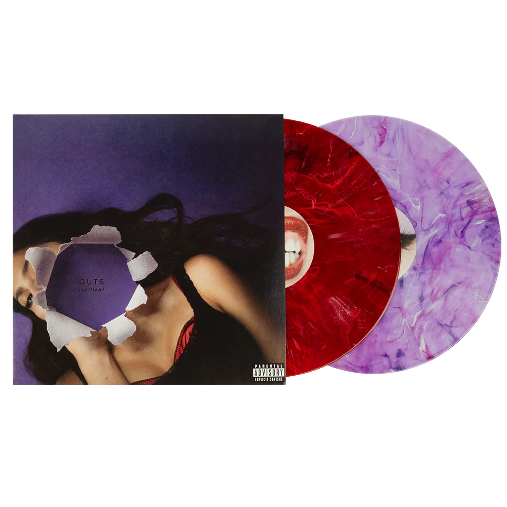 Olivia Rodrigo - GUTS (Spilled) Red/Purple Marbled 2LP