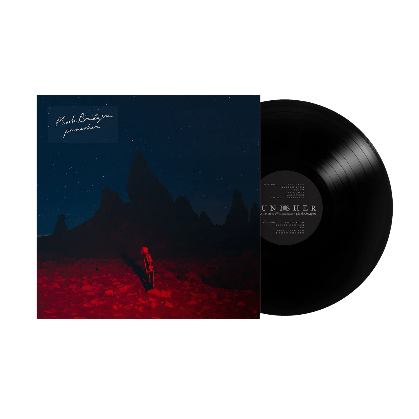 Phoebe Bridges - Punisher (Standard Black Vinyl)