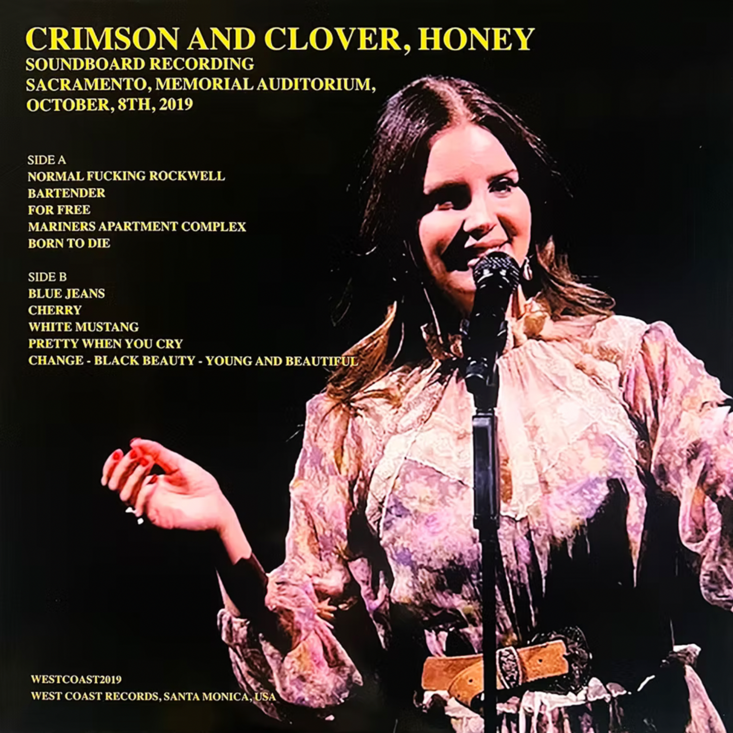 Lana Del Rey - The Norman F*cking Rockwell! Tour (Dark Grey Marble LP)