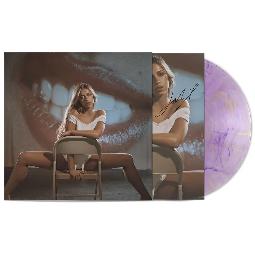 Tate McRae - So Close To What (Purple/Gold Swirl Vinyl) + Signed Poster