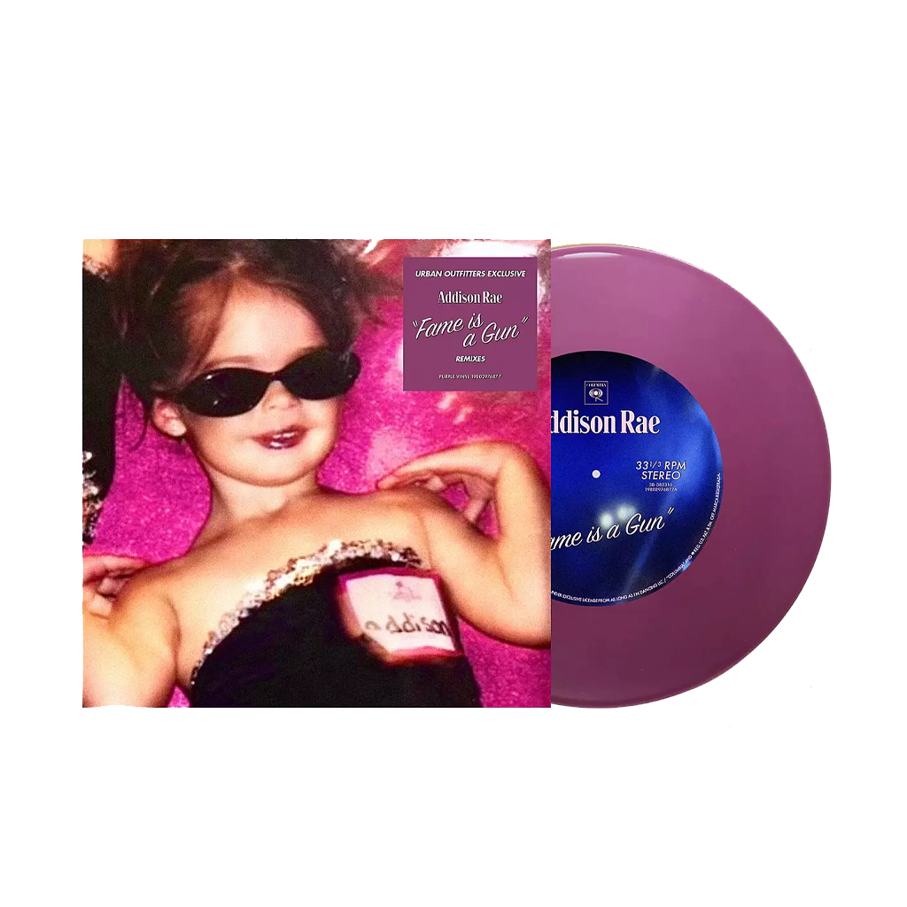 Addison Rae - Fame Is A Gun (UO Exclusive 7" Purple Vinyl)