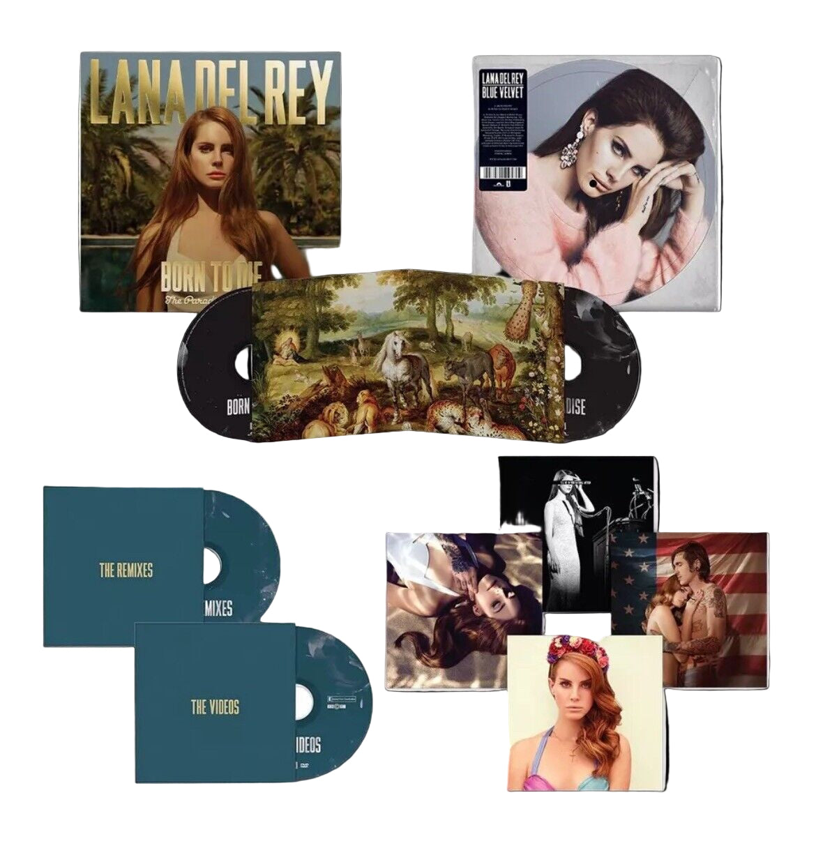 Lana Del Rey - Born To Die: Paradise Edition (Boxset Including 7" Blue Jeans LP)