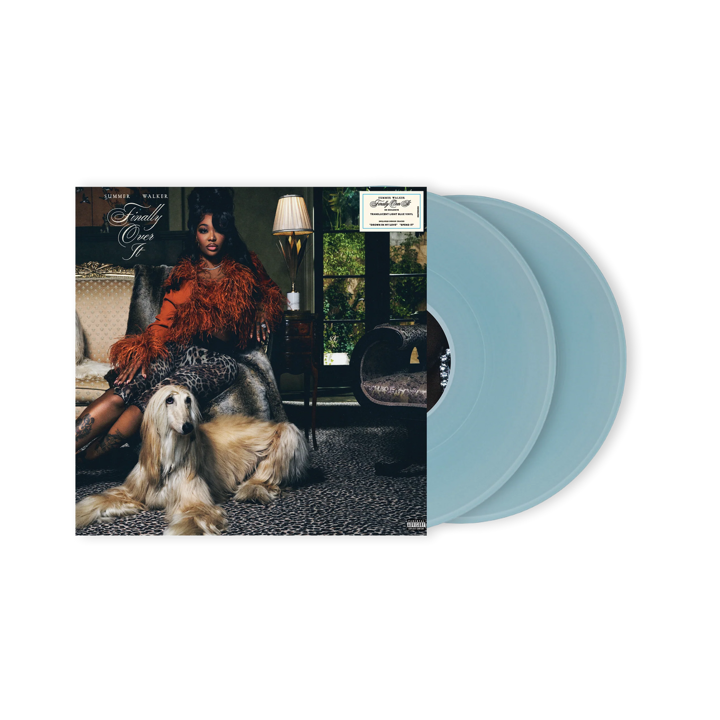 Summer Walker - Finally Over It (Exclusive translucent light blue Vinyl)