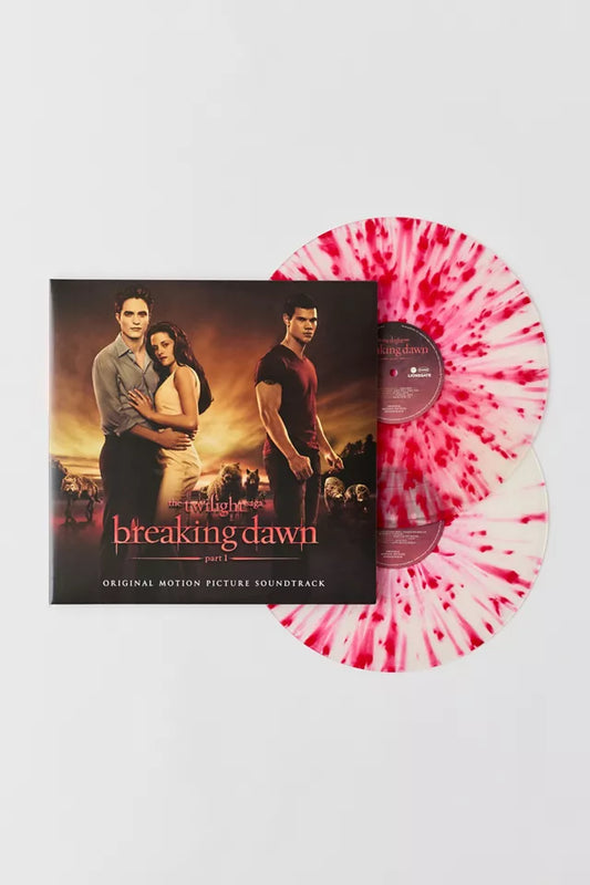 The Twilight Saga: Breaking Dawn Part 1 (UO Exclusive Milky Clear w/ Red Splatter 2LP)