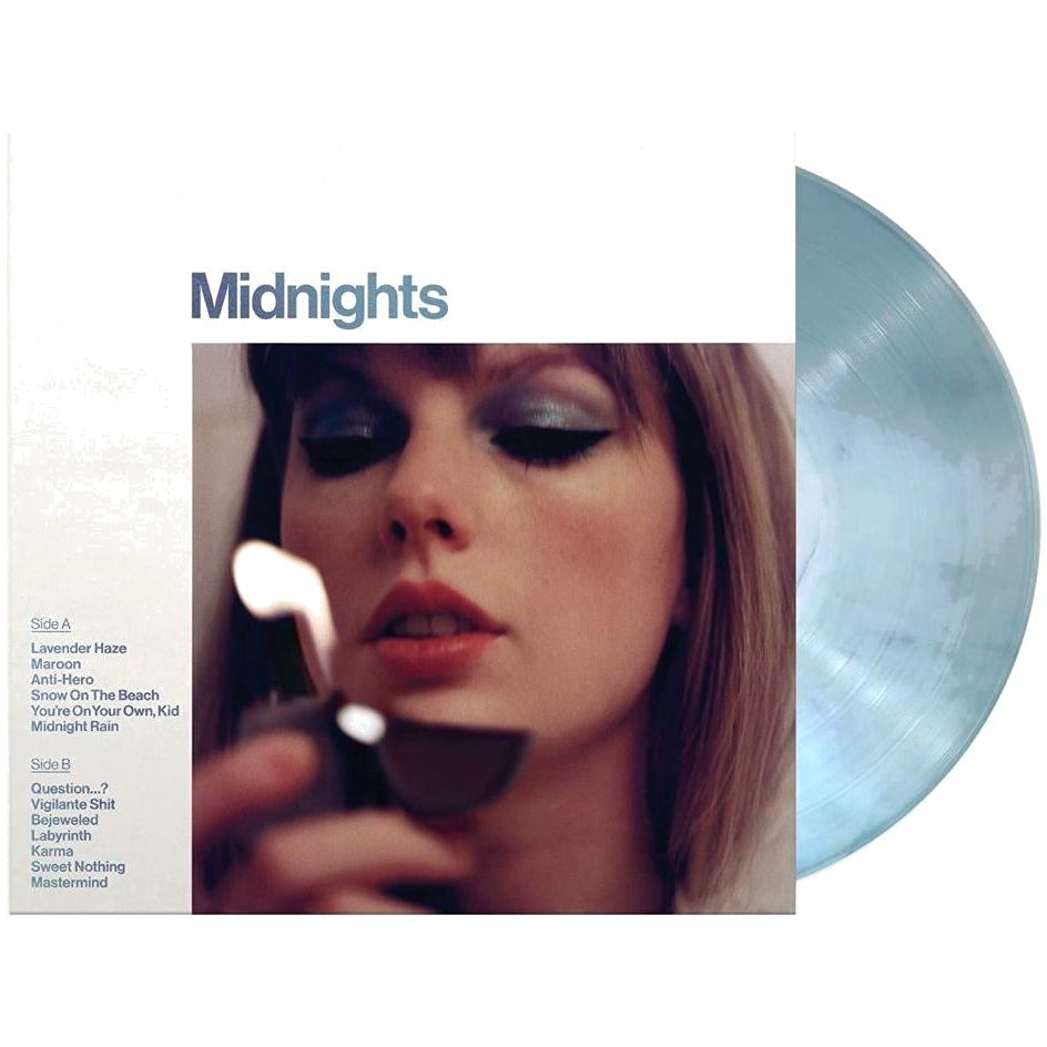 Taylor Swift - Midnights (Limited Edition Moonstone Blue Colored Vinyl)