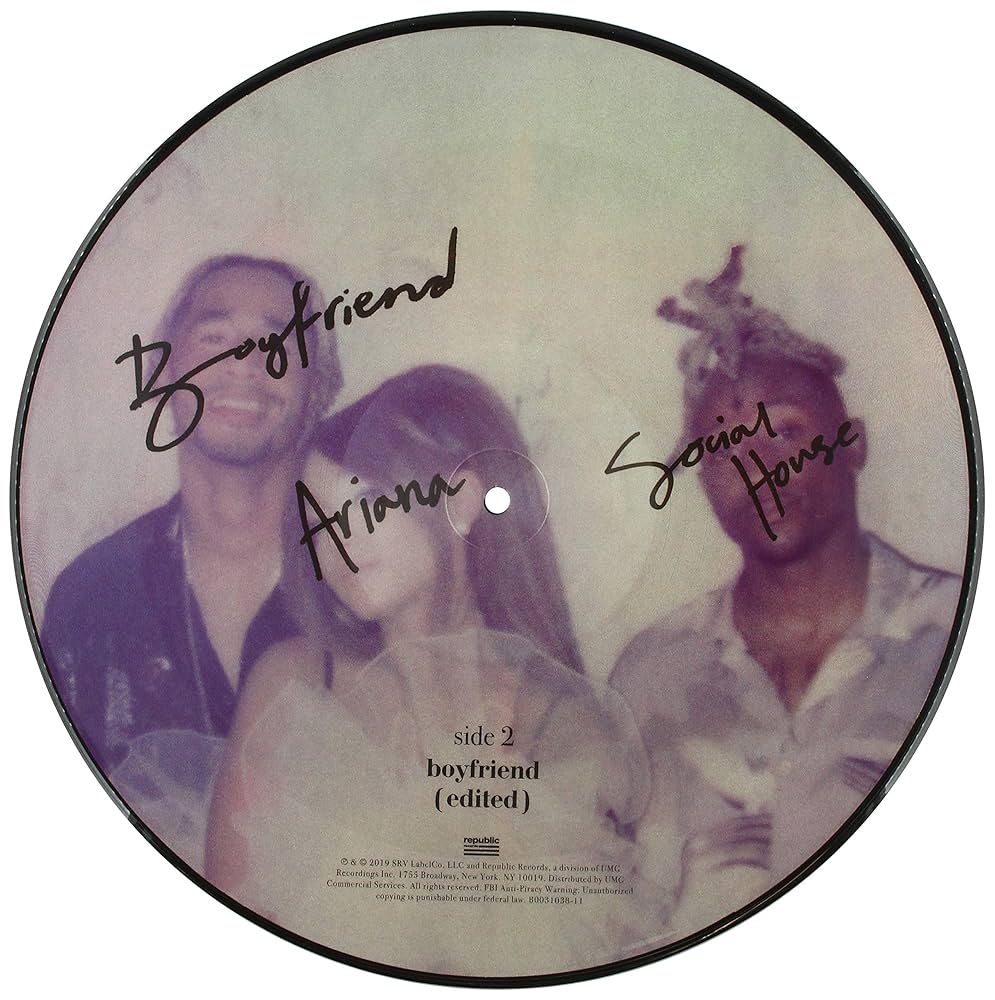 Ariana Grande - Boyfriend (12" Picture Disc)