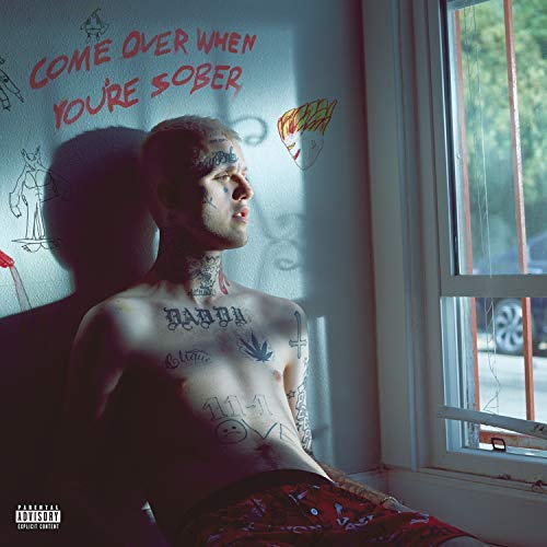Lil Peep - Come Over When You're Sober Pt. 1 & Pt. 2 (Pink & Black) Vinyl