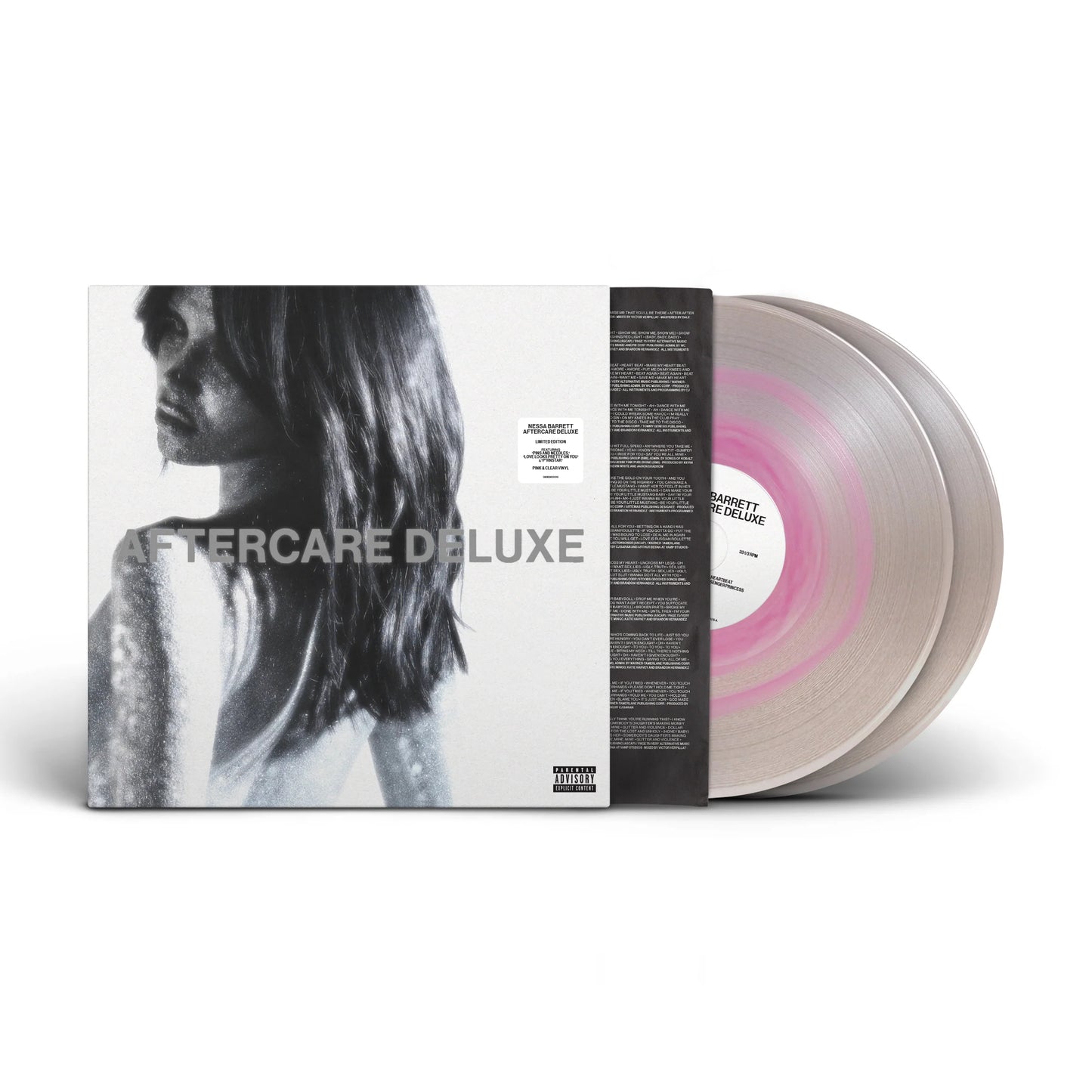 Nessa Barrett - AFTERCARE Deluxe (Pink & Clear Swirl Vinyl)