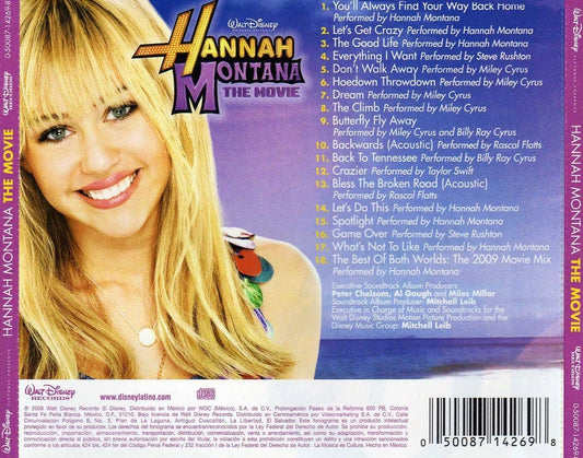 Hannah Montana - Hannah Montana: The Movie Soundtrack CD