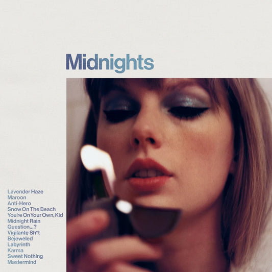 Taylor Swift - Midnights (Limited Edition Moonstone Blue Colored Vinyl)