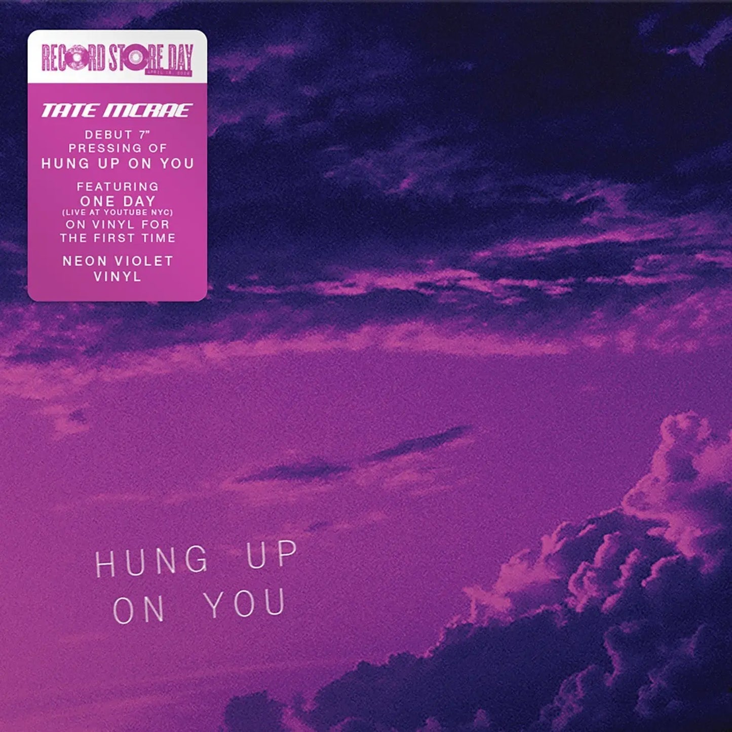 Tate McRae - Hung Up On You (RSD Exclusive 7" LP)