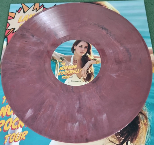 Lana Del Rey - The Norman F*cking Rockwell! Tour Pt. 2 (Maroon White Marble LP)