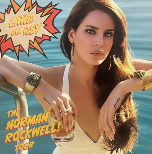 Lana Del Rey - The Norman F*cking Rockwell! Tour Pt. 2 (Maroon White Marble LP)