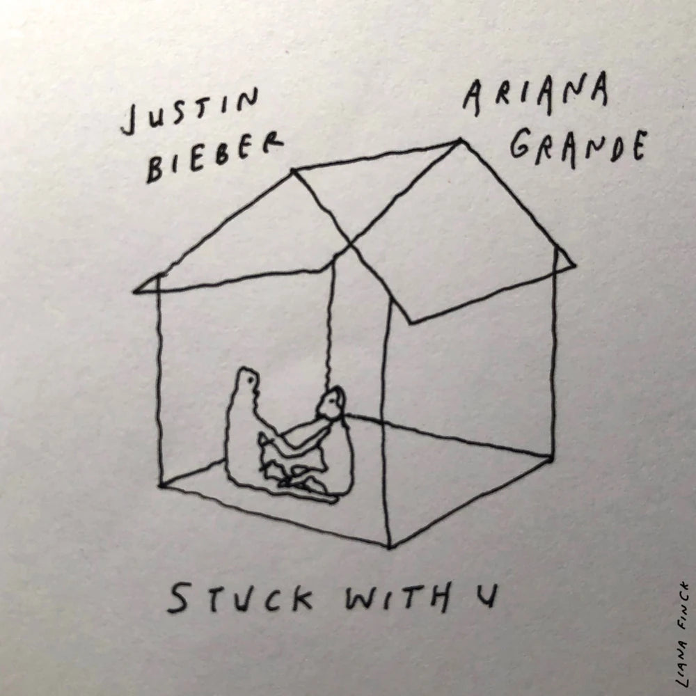 Justin Bieber & Ariana Grande - Stuck With U 7" Vinyl