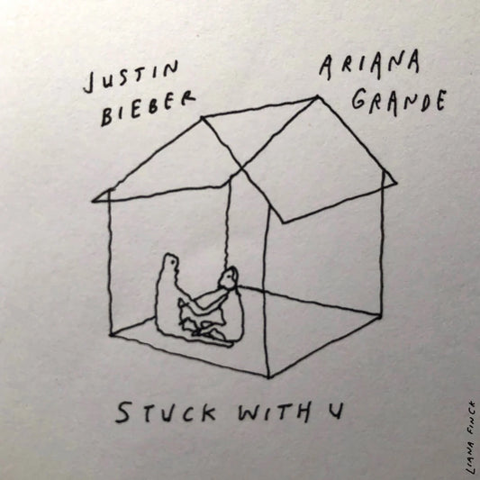 Justin Bieber & Ariana Grande - Stuck With U 7" Vinyl