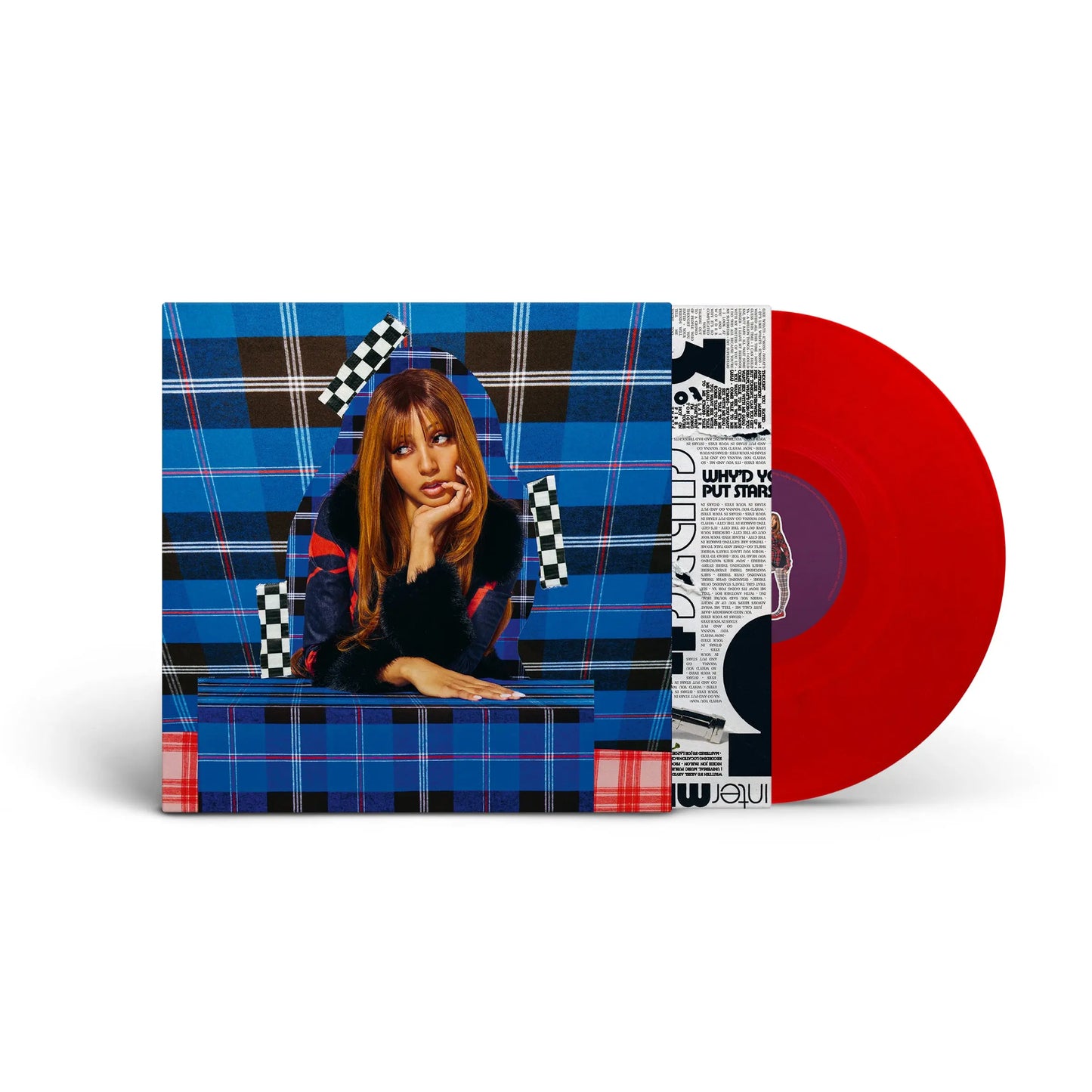 PinkPantheress - Fancy That x/1000 UK EU Alternate Art Sleeve (Red Vinyl)