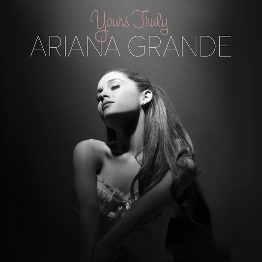 Ariana Grande - Yours Truly (Clear & White Swirl) Vinyl