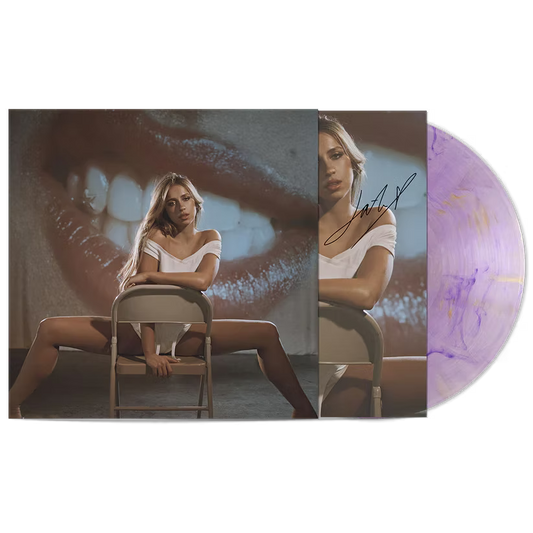 Tate McRae - So Close To What (Purple/Gold Swirl Vinyl) + Signed Poster
