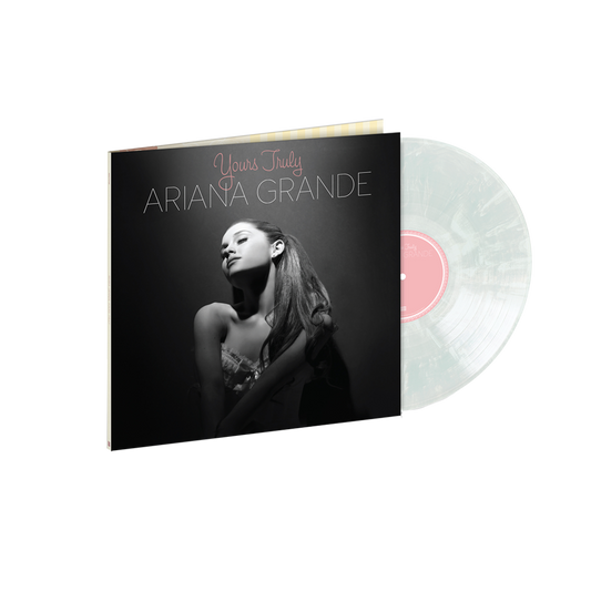 Ariana Grande - Yours Truly (Clear & White Swirl) Vinyl