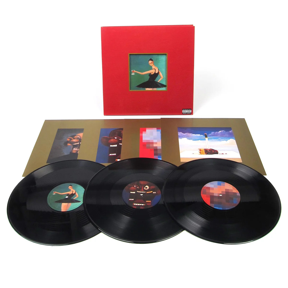 Kanye West - My Beautiful Dark Twisted Fantasy 3LP